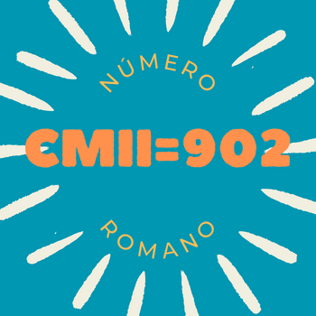 Número romano CMII