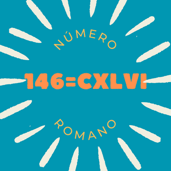 146 em número romano