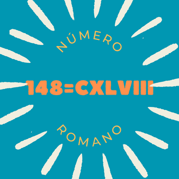 148 em número romano