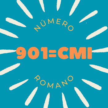 901 em número romano