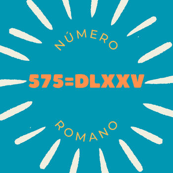 575 em número romano