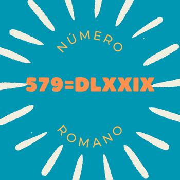 579 em número romano