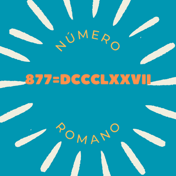 877 em número romano