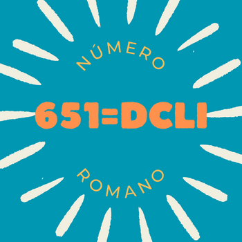 651 em número romano