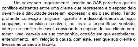 questao 4 oab estatuto oab 23 - Simulado Brasil Concurso