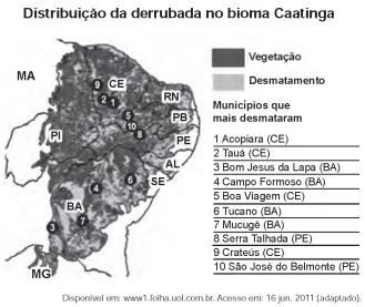 Simulado ENEM 6129  GEOGRAFIA  QUESTAO 17