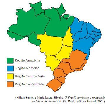 Questão 4 - Prova Polícia Militar-SP - Geografia 3 - Questões e Simulados - Simulado Brasil Concurso