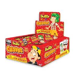 Imagem de Chicle Buzzy P.chaves Tutti Frutti Cxx20Dpx100Un Riclan