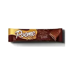 Imagem de Choc Poeme Stick 28G Choco Ao Leite Wafer 40Un Dumdum