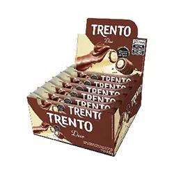 Imagem de Choc Trento Wafer 32G Duo Bco/Leite Cxx8Dpx16Un Peccin