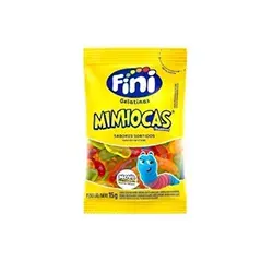 Imagem de Goma Fini 15G Minhocas Brilho Cxx24Dpx12Un