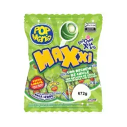 Imagem de Pirul Pop Mania Maxxi Maca Verde Cxx12Pcx24Unx28G Riclan