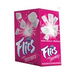 Imagem de Chicle Flics T. Frutti Arcor Cxx24Dpx12Un