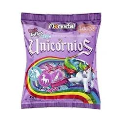 Imagem de Pirul Pop Tatoo Unicornios Mega 450G Cxx24Pcx25Un Boavistense