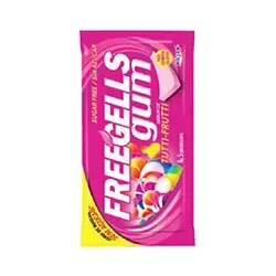 Imagem de Chicle Freegells Gum Tutti Frutti Cxx12Dpx15Un Riclan