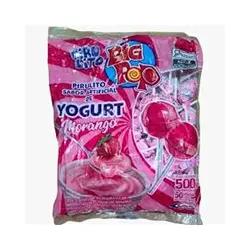 Imagem de Pirul Big Pop Yogurte Morango 500G Cx30Pcx50Un Sta Fe