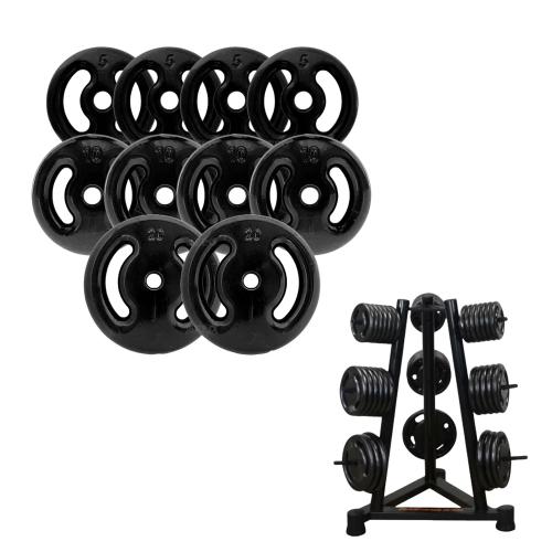 Imagem de Kit De Anilhas - 100Kg