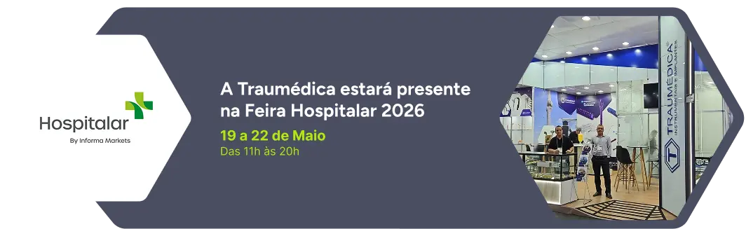 Banner de feira hospitalar