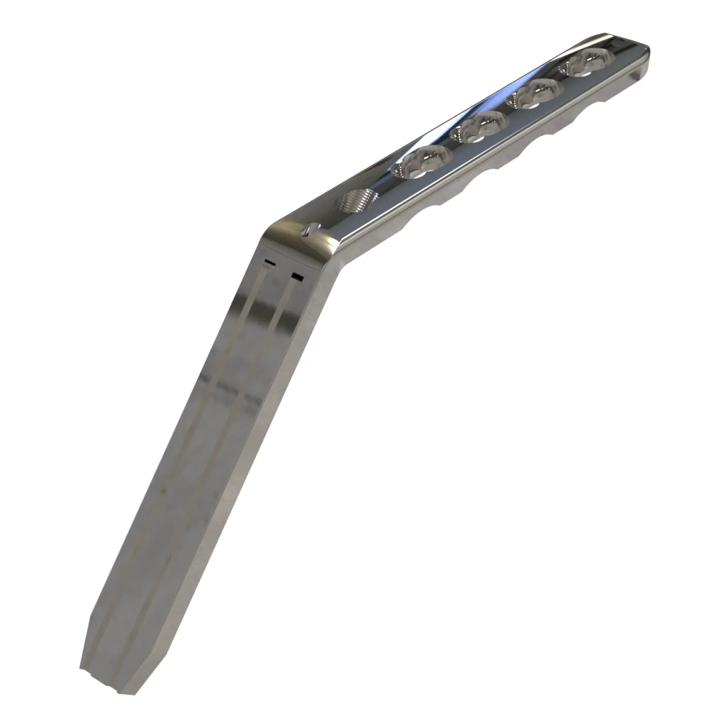 Imagem de: Placa Pediátrica Proximal 130º 4 Furos - 5mm