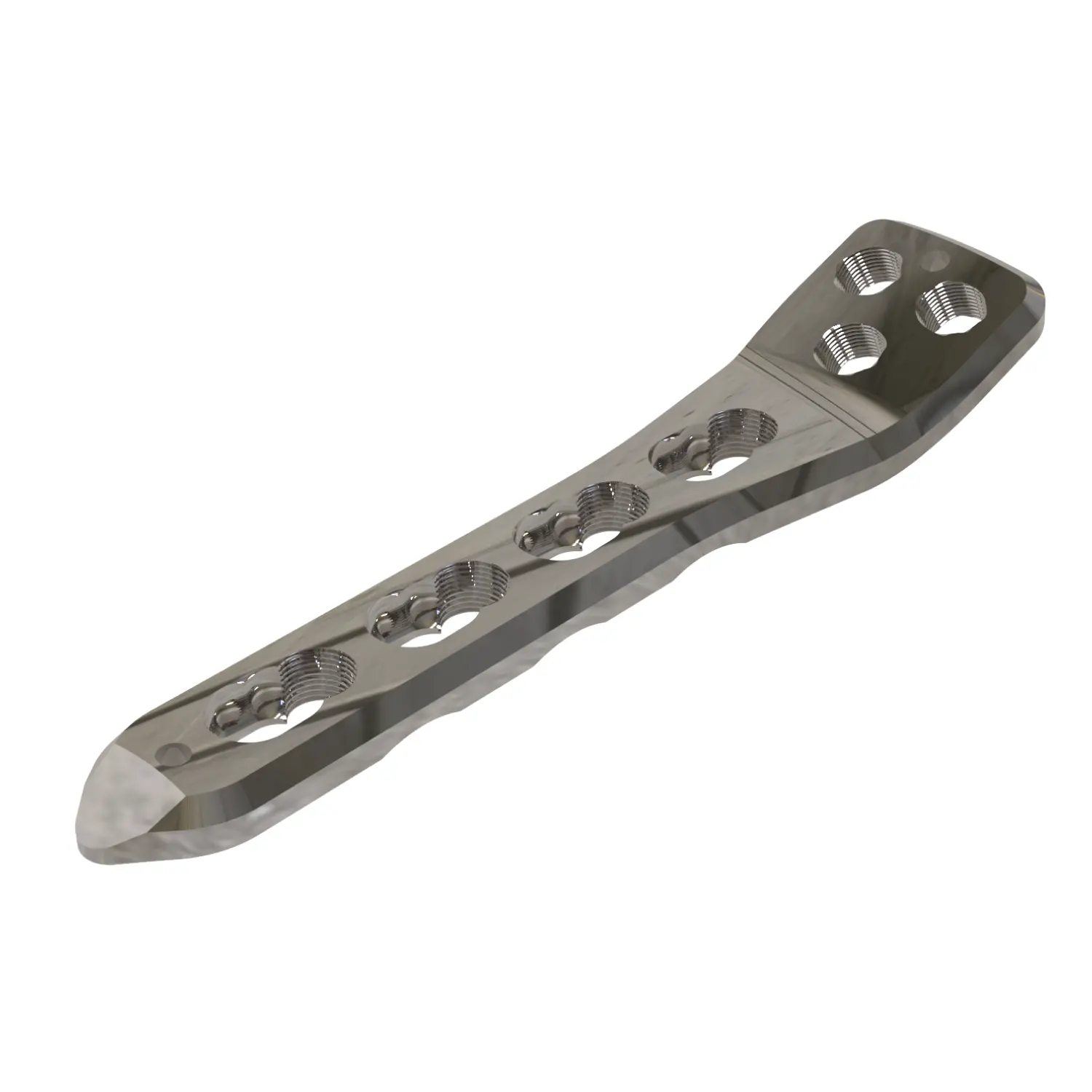 Imagem de: Placa Pediátrica Proximal de Fêmur 120° - 5mm
