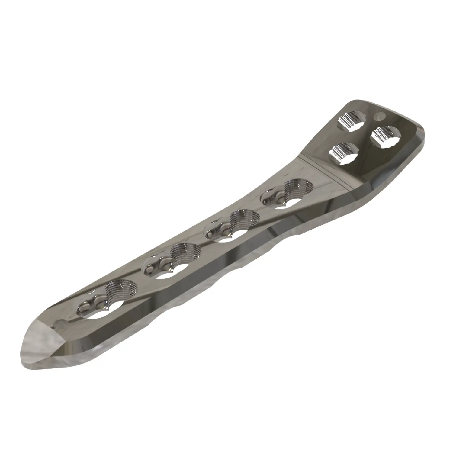 Imagem de: Placa Pediátrica Proximal de Fêmur 130° - 5mm
