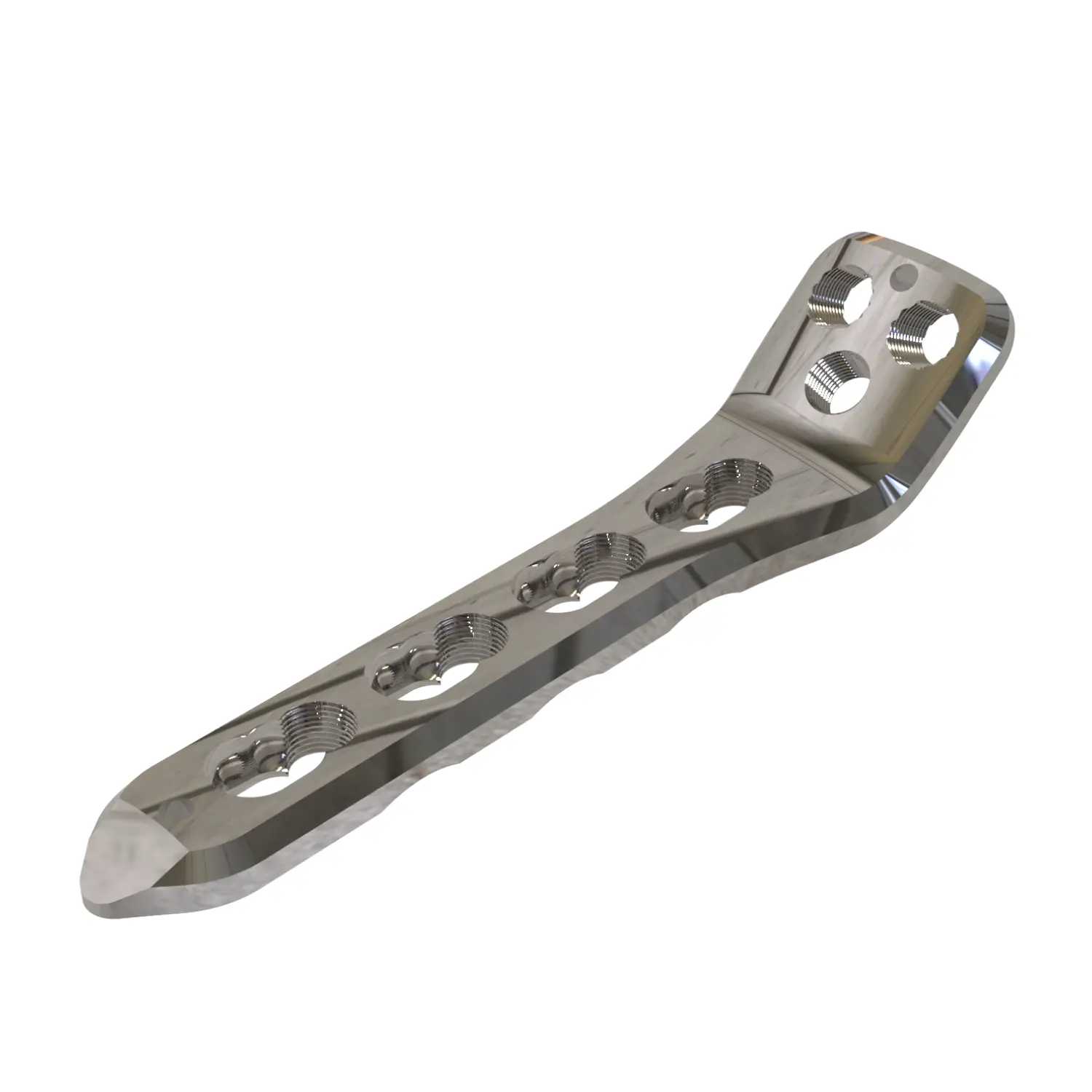 Imagem de: Placa Pediátrica Proximal de Fêmur 150° - 5mm