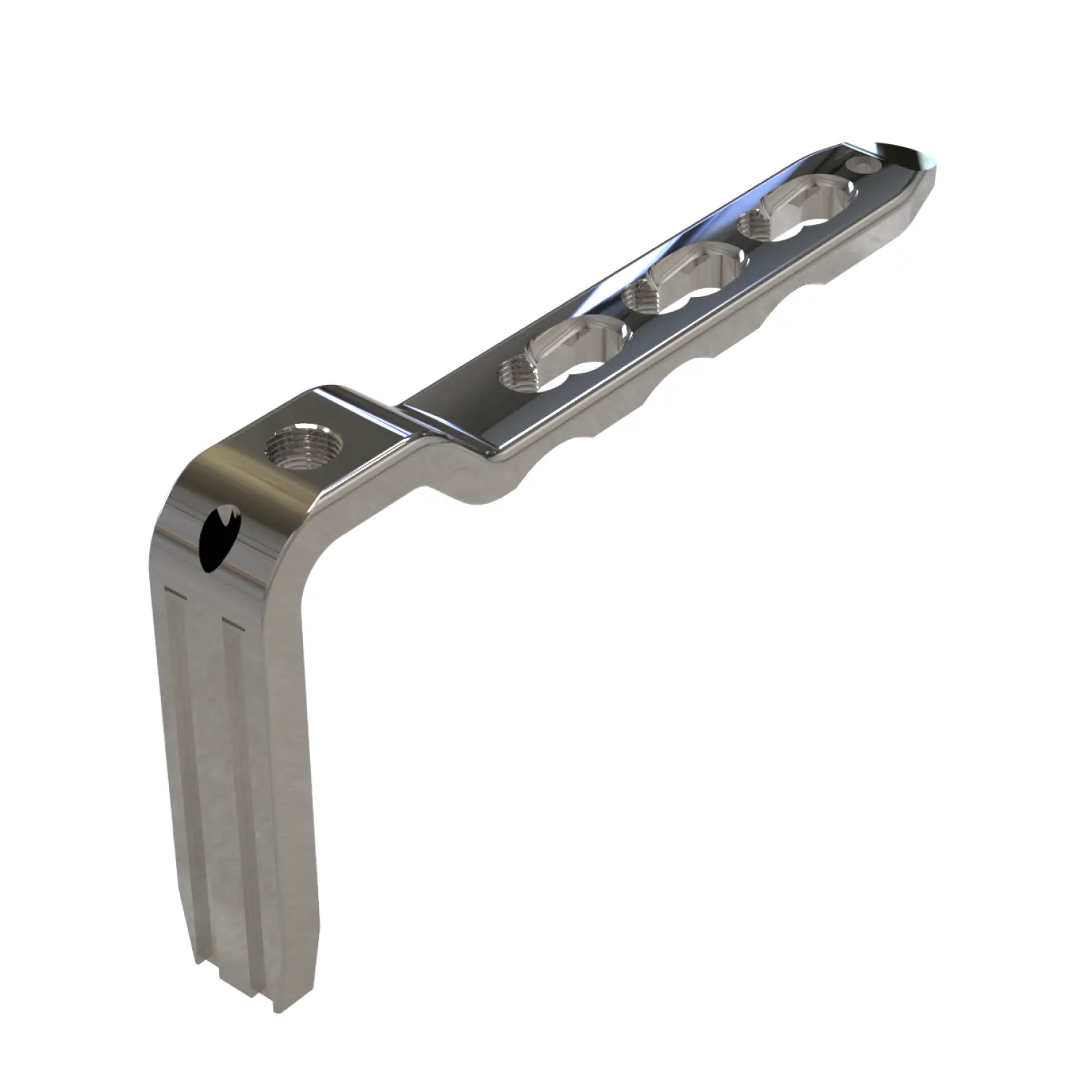 Imagem de: Placa Mini Pediátrica Proximal 90º - 3,5mm