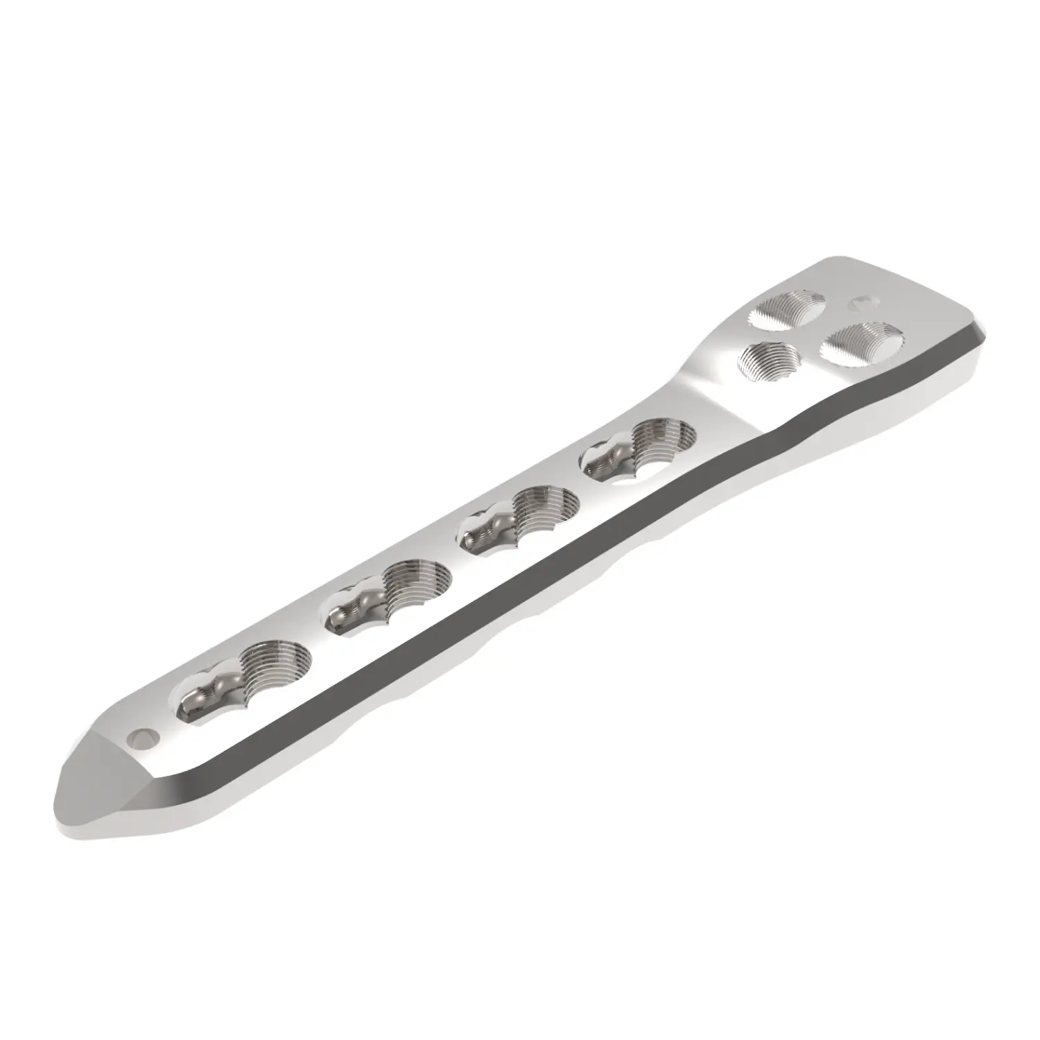 Imagem de: Placa Pediátrica Proximal de Fêmur 140° - 5mm