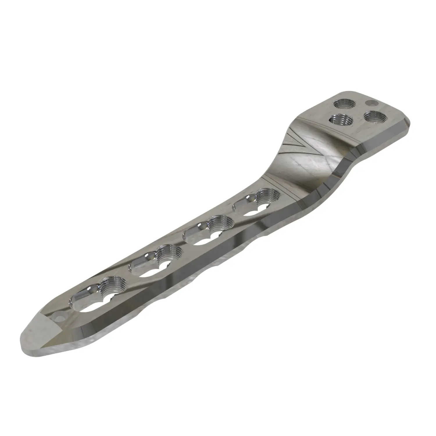 Imagem de: Placa Pediátrica Proximal de Fêmur 100° - 3,5mm