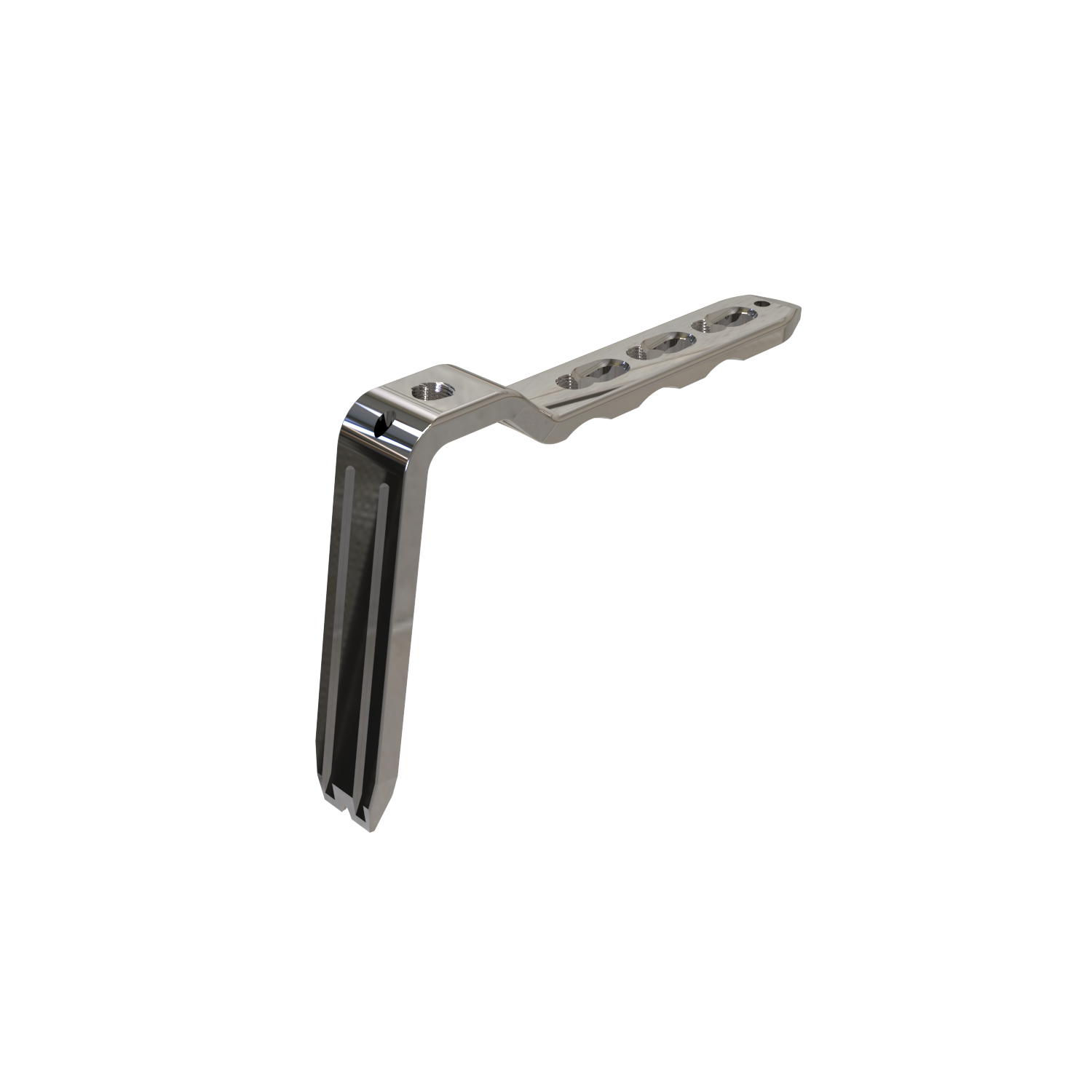 Imagem de: Placa Pediátrica Proximal 100º 3 Furos - 3,5mm