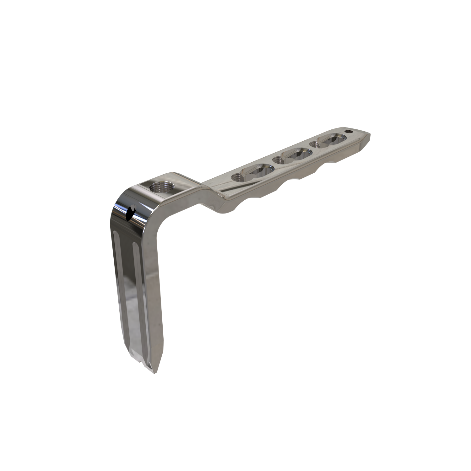 Imagem de: Placa Mini Pediátrica Proximal 90º - 3,5mm