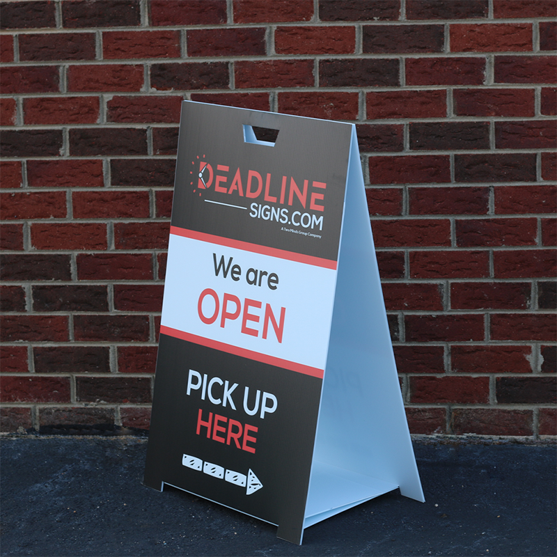 Easel Signs - Deadline Signs