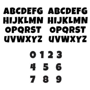 Letter-and-Number-Set