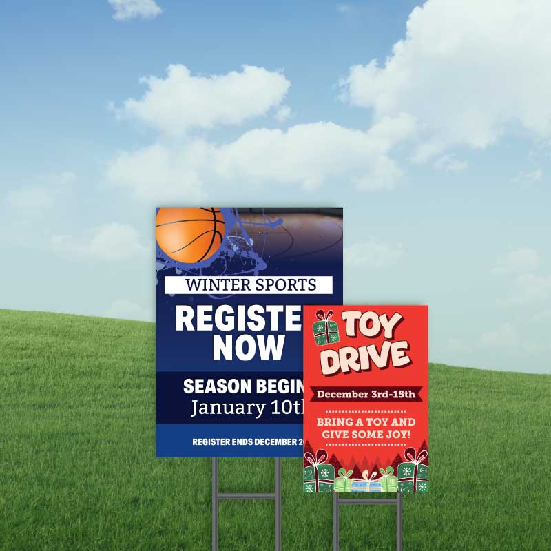 Yard Sign Kit Deadline Signs