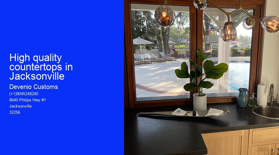 High quality countertops in Jacksonville