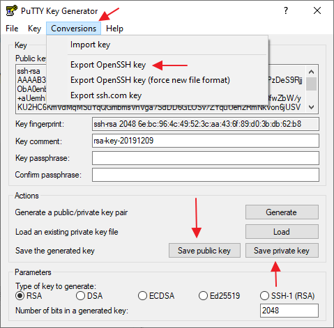 putty download copy directory