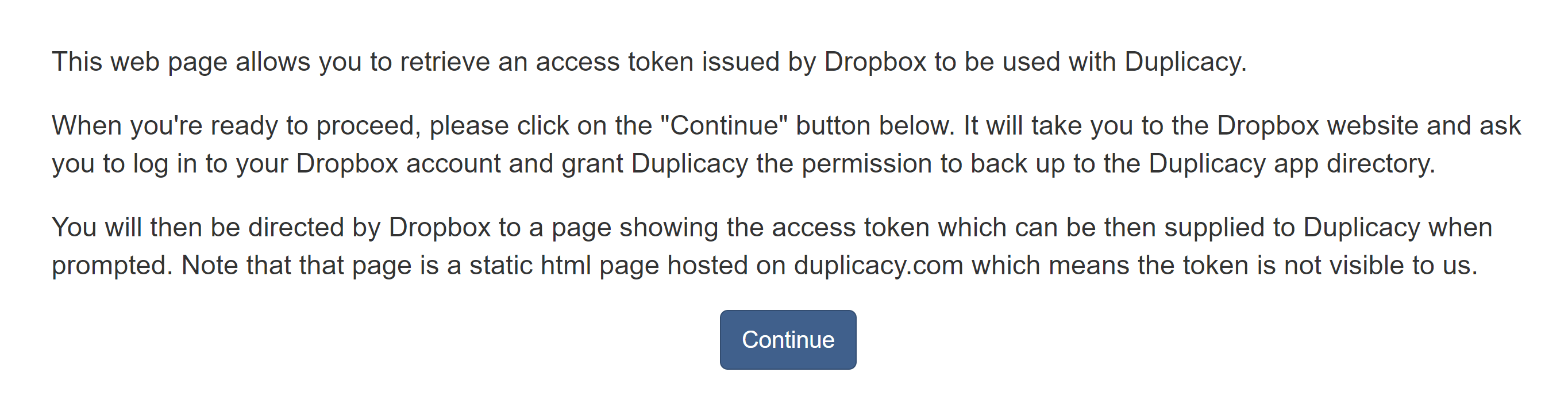 dropshare vs. duplicacy