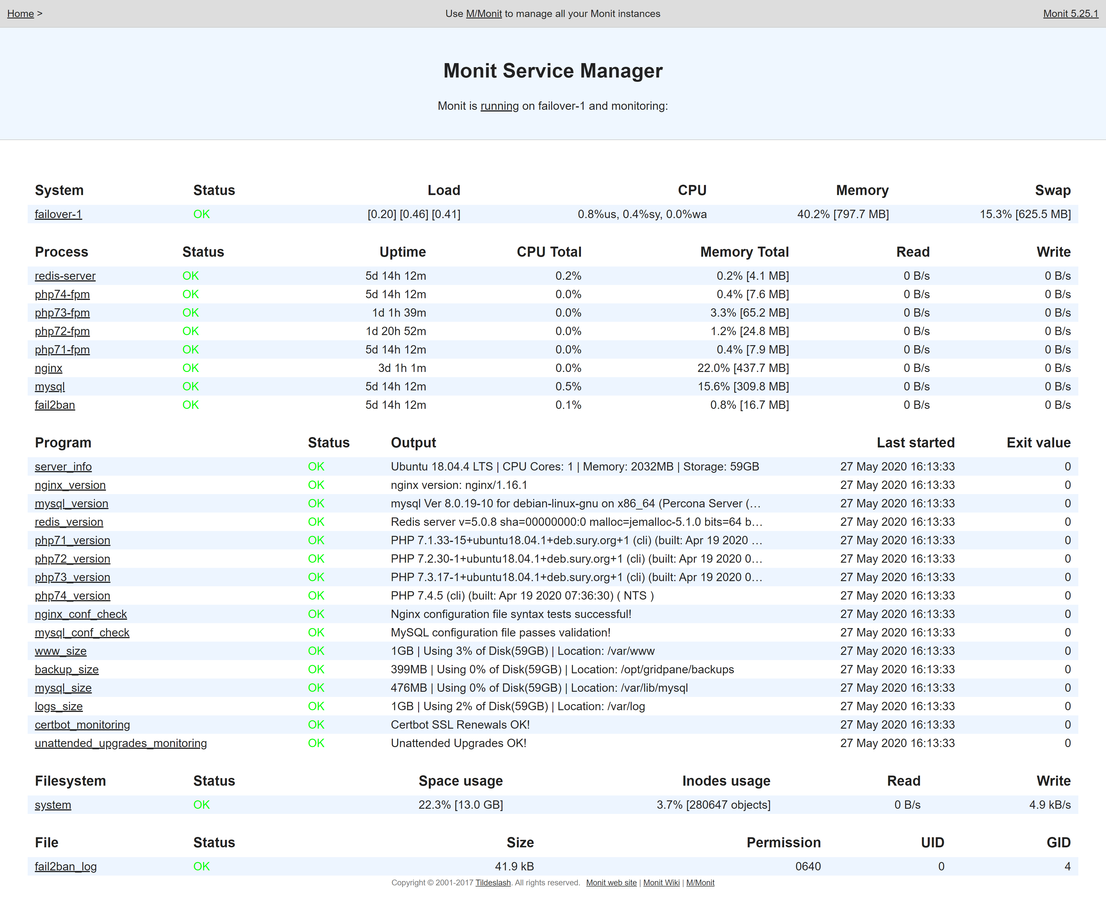 monit check process matching example