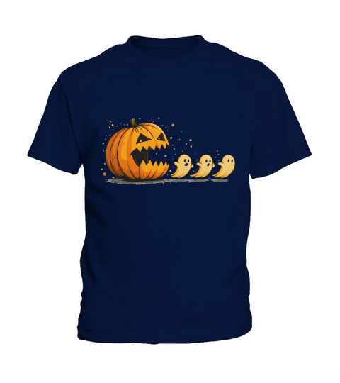 Funny Halloween Spooky Season Kids T-Shirt