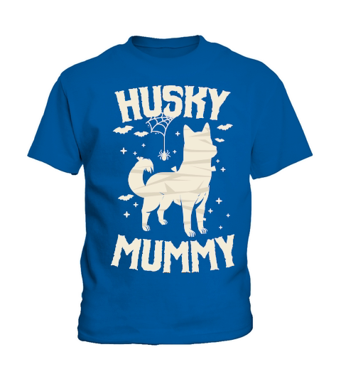 Husky Mummy Retriever Halloween Kids T-Shirt