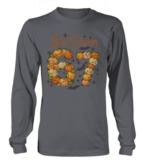 6 7 Trend Meme Halloween Long sleeved Unisex