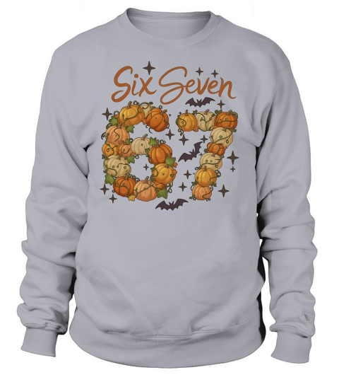 6 7 Trend Meme Halloween Sweatshirt Unisex