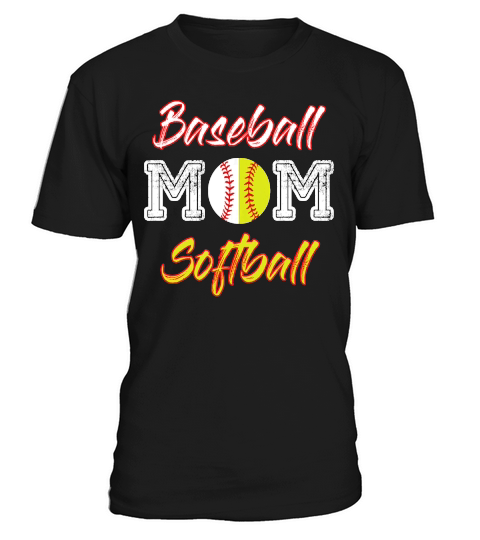 Baseball - Softball Mom T-Shirt T-Shirt Unisex