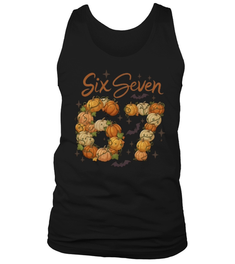 6 7 Trend Meme Halloween Tank Top Unisex