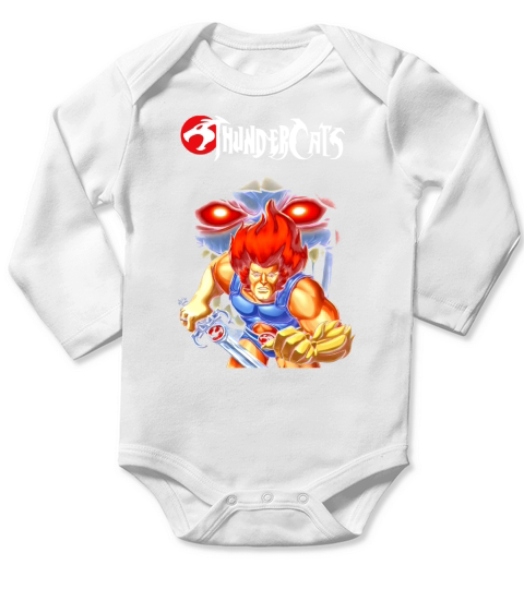 Logo Thundercats Long Sleeve Baby One-Piece