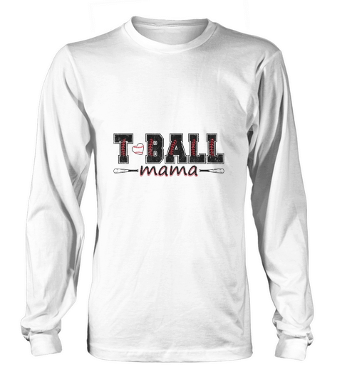Vintage T Ball Mom Sublimation Long sleeved Unisex