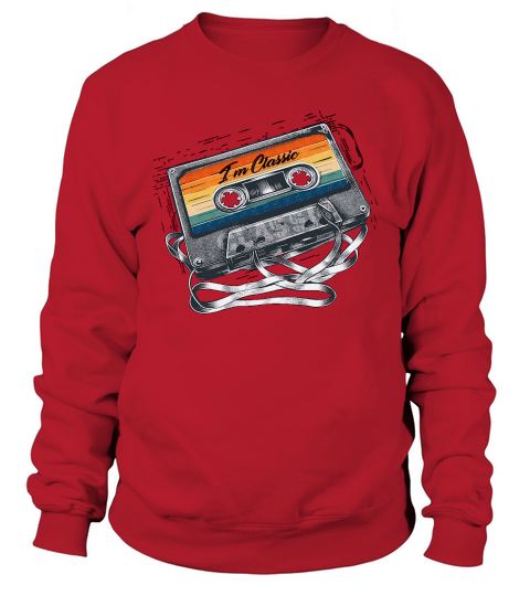 80s Cassette Tape Retro Vintage Sweatshirt Unisex