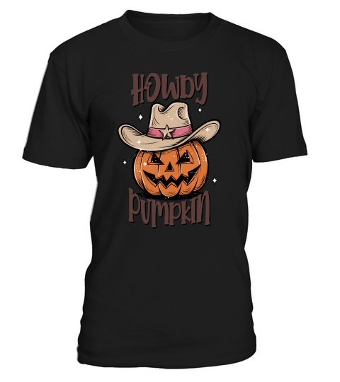 Howdy Pumpkin Halloween T-Shirt Unisex