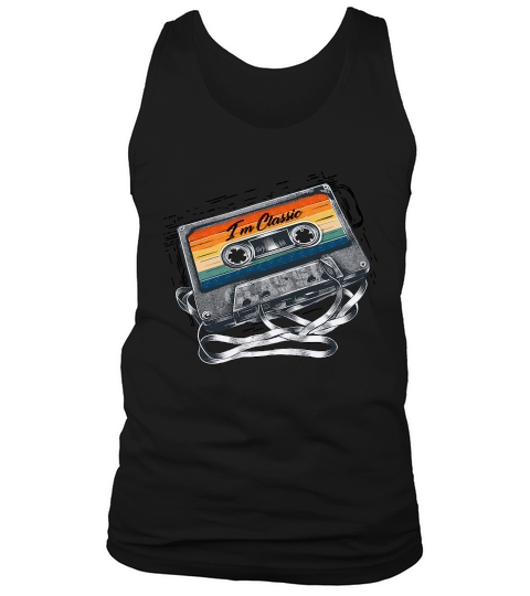 80s Cassette Tape Retro Vintage Tank Top Unisex