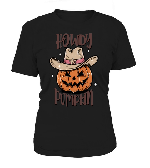 Howdy Pumpkin Halloween Women's T-Shirt
